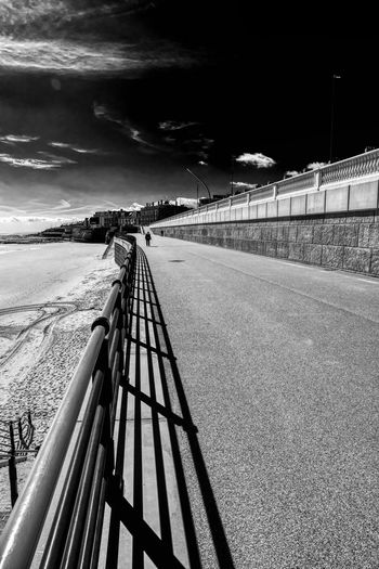 black and white