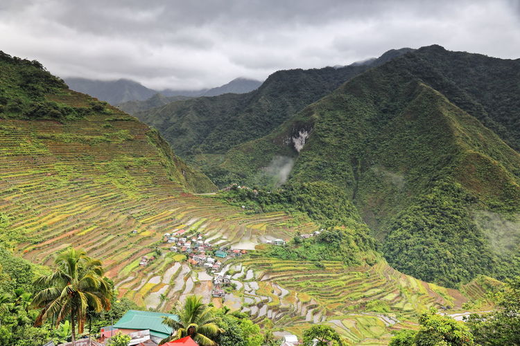 0186 the batad village cluster of the rice terraces of the philippine cordilleras. banaue-luzon-ph.