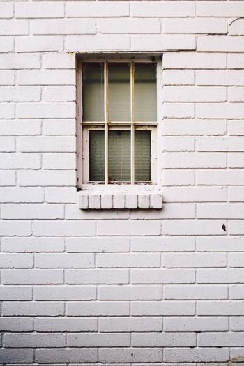 Brick wall with windows