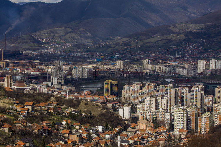 Zenica from above