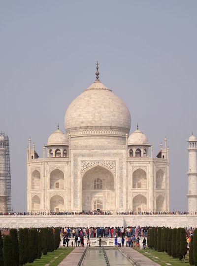 Taj mahal, crown of palaces in agra, uttar pradesh, india