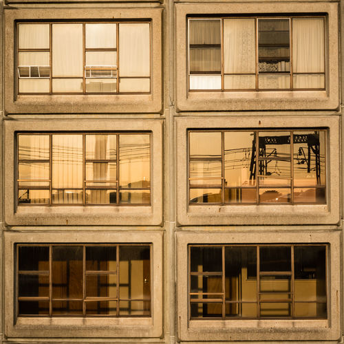 Full frame shot of window