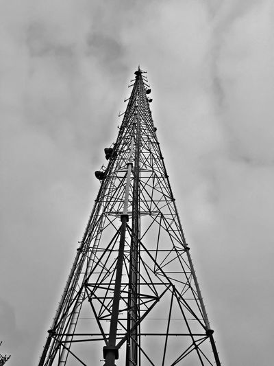 Low angle view of building against sky
