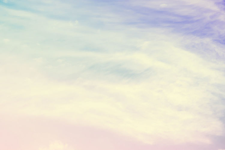 Low angle view of clouds in sky