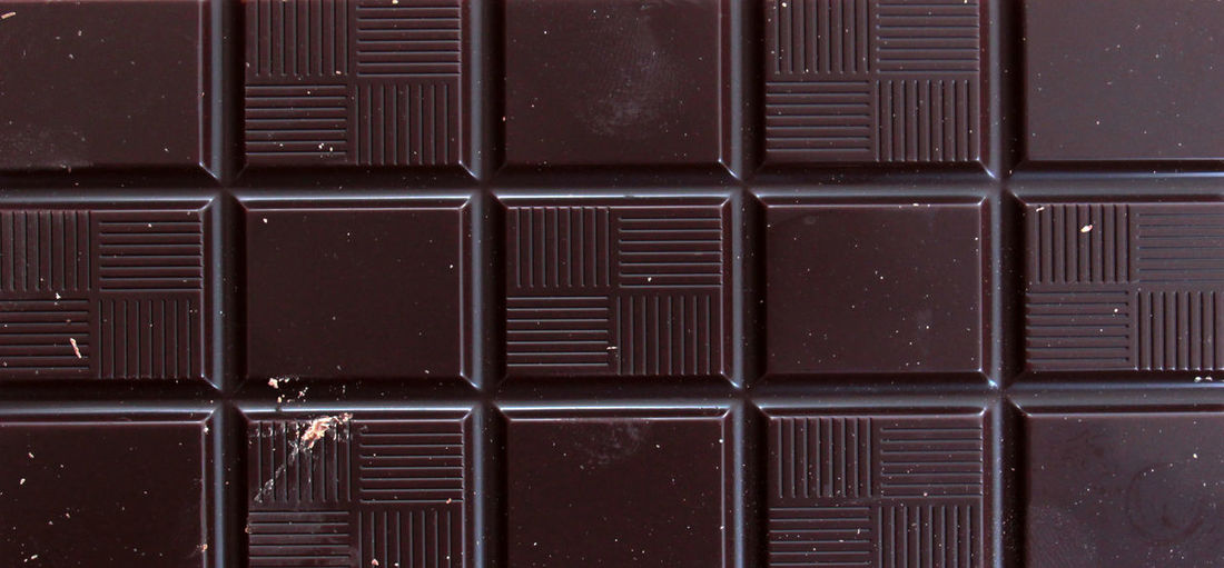 Full frame shot of chocolate bar