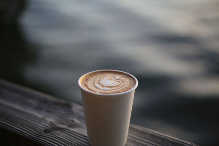 Close-up of coffee cup