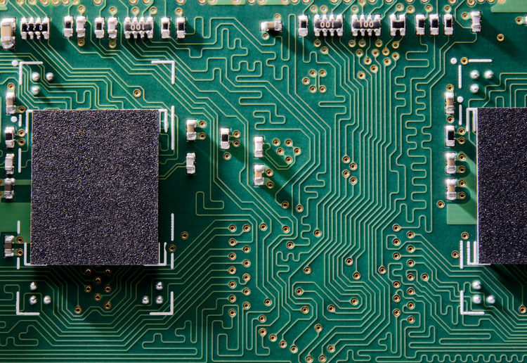 Full frame shot of circuit board