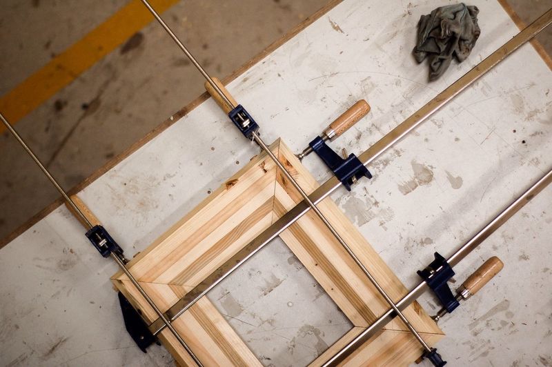 Close-up of machine
