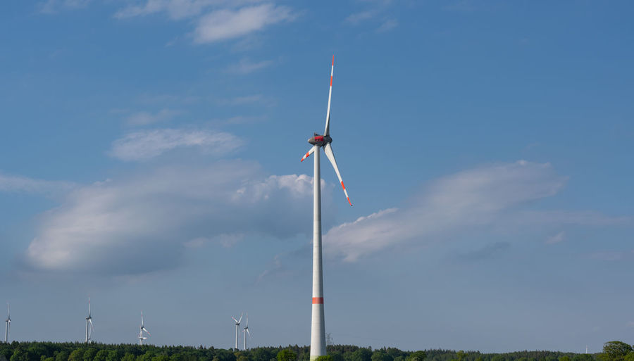 Onshore wind turbine with a rotor diameter of 101 meters