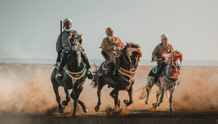 Fantasia in algeria
