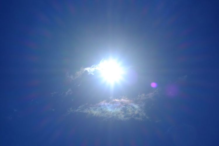 Low angle view of sky