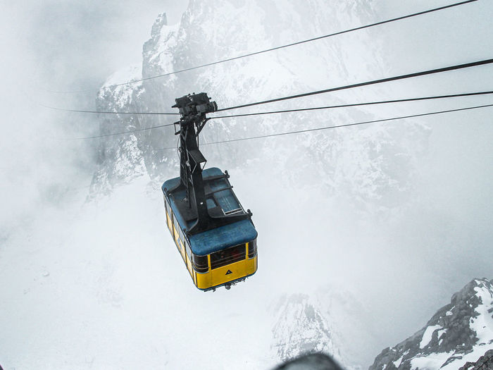 Cable car up to dachstein summit