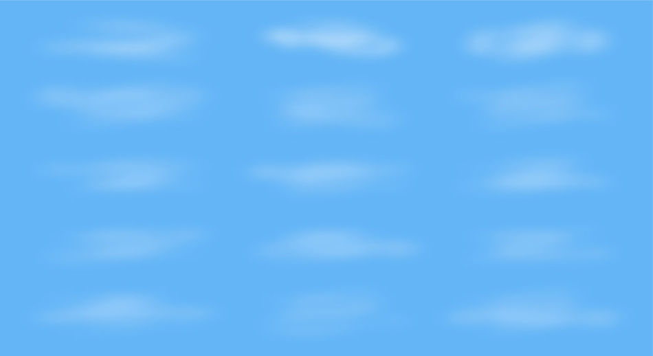 Defocused image of blue sky