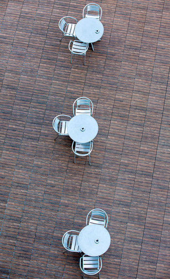 High angle view of electric lamp