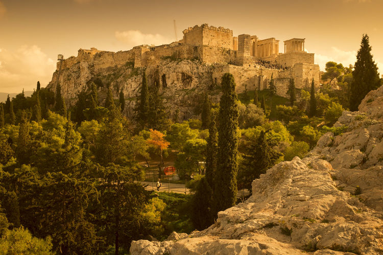 View of the acropolis 