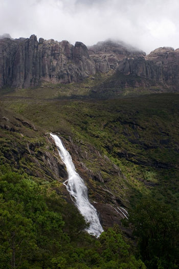 Waterfalls in andringitra national park, madagascar