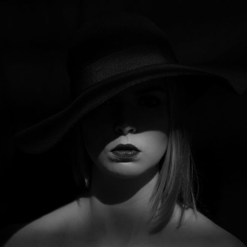 Portrait of young woman