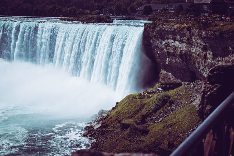 Scenic view of niagara falls