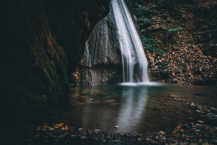 Waterfall in forest