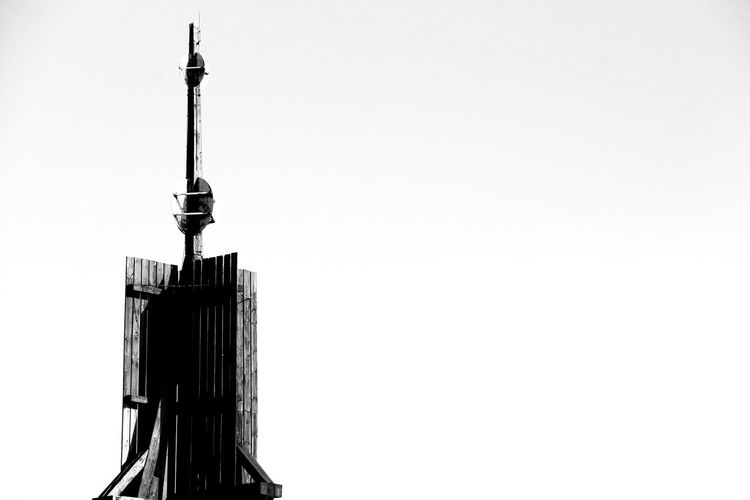 Tower against clear sky