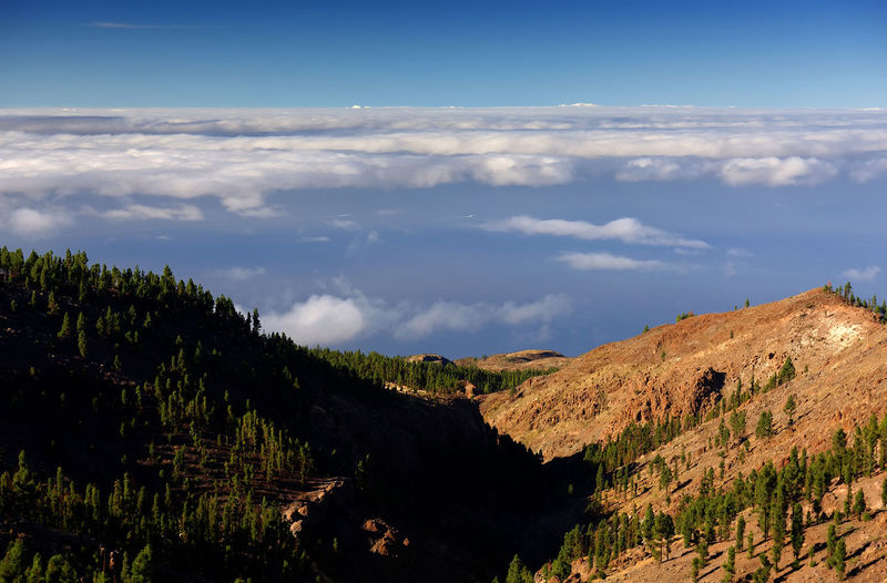 El teide national park against sky