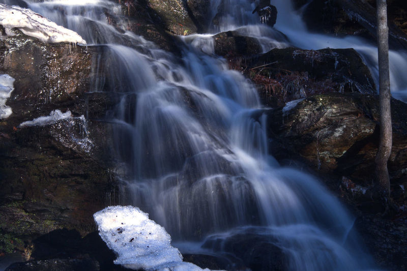 Winter waterfall 