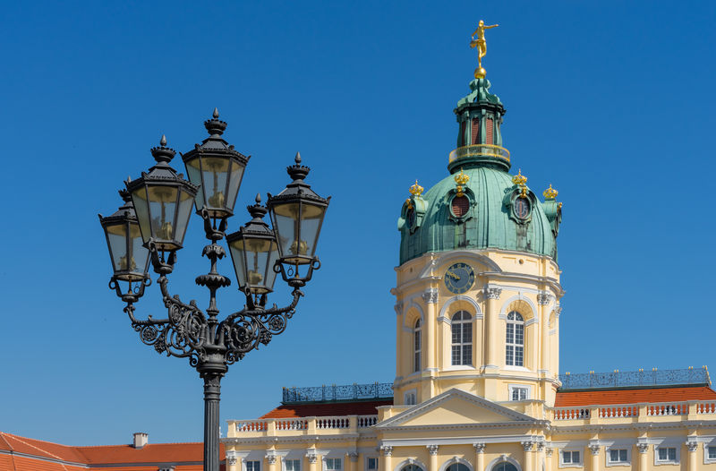 Charlottenburg palace against clear blue sky