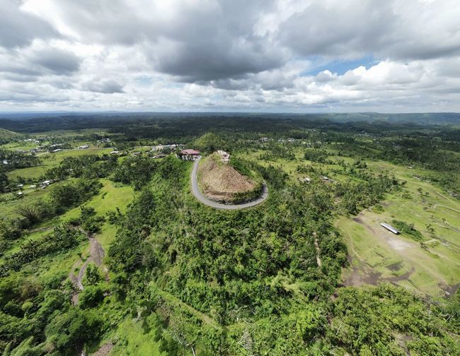 Viewpoint for the chocolate hills, bohol, philippines