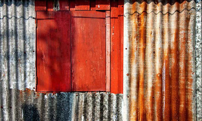 Full frame shot of rusty metal