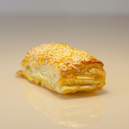 Close-up of bread on plate