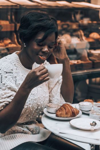 There’s nothing like croissants to start your day right. EyeEm Selects One Person Food And Drink Adult Women Food Young Adult