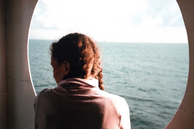 35mm 35mm Film Beauty In Nature Cloud EyeEm Best Edits EyeEm Best Shots Film Film Photography Filmcamera Filmisnotdead Headshot Horizon Over Water Idyllic Lifestyles Nature Outdoors Sea Tourism Water Colour Of Life People And Places Connected By Travel A New Beginning