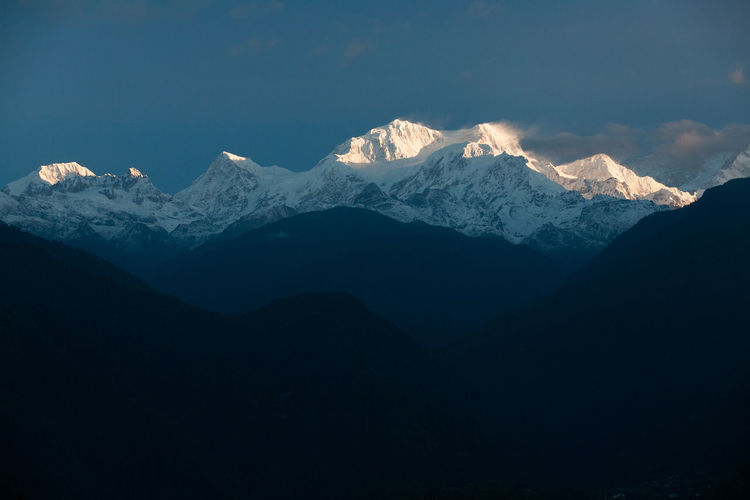 Kanchenjunga mountain view
