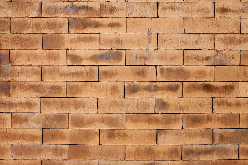Old brown and red brick wall background