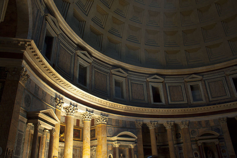 Interior of pantheon