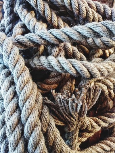 Detail shot of ropes