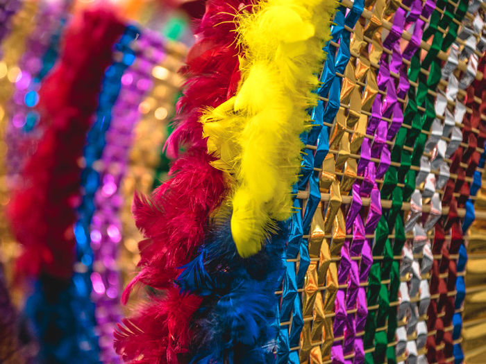 Full frame shot of colorful decorations