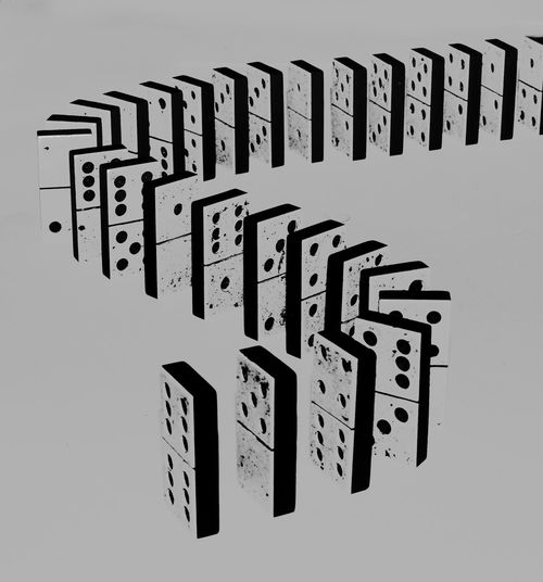 High angle view of text written on white background