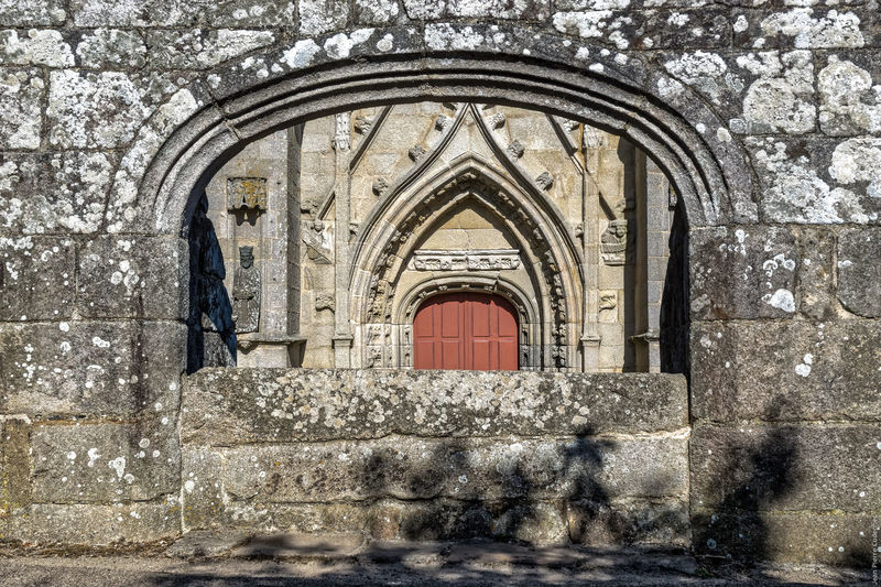 Entrance of old church