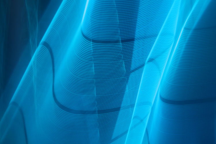 Full frame shot of blue light