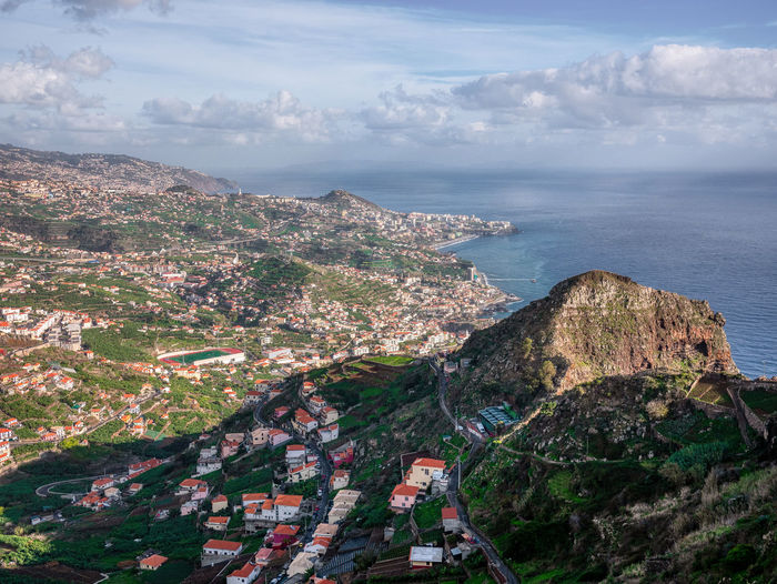 Outstanding landscape of madeira island. portugal.