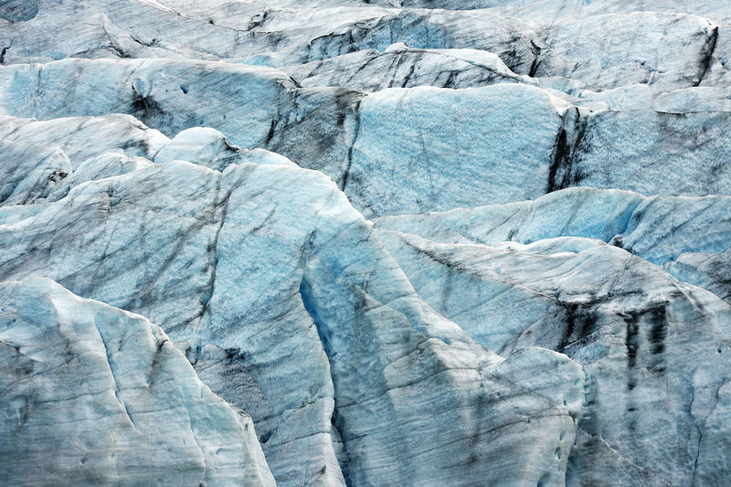 Full frame shot of glacier