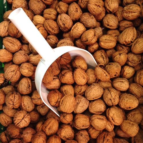 Detail shot of walnuts