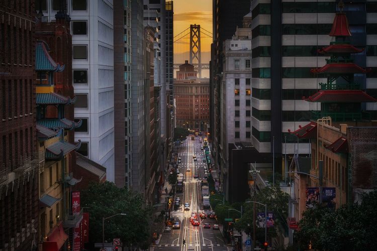 Sunrise in california st