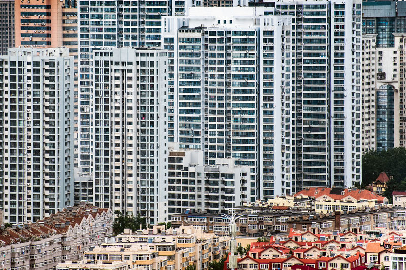 Buildings in city
