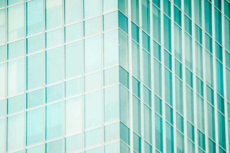 Full frame shot of modern building