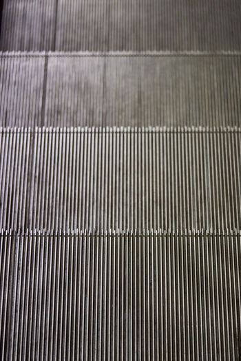 Full frame shot of escalator steps