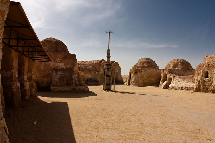 Panoramic view of building from star wars