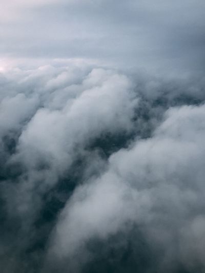 Low angle view of clouds in sky