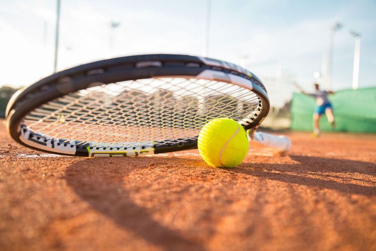 Close-up of ball on table